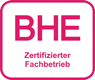 BHE zertifizierter Fachbetrieb Logo