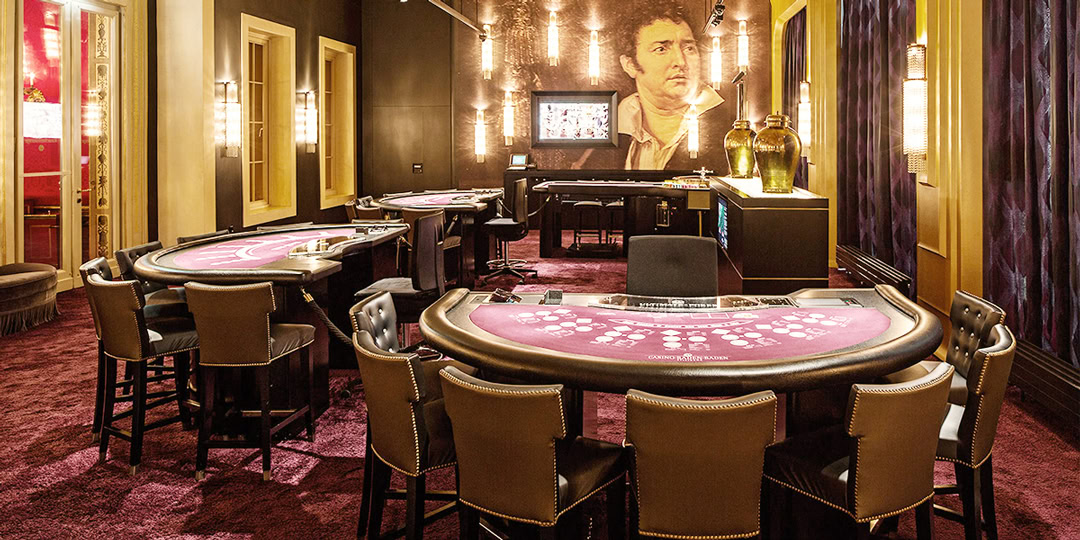 Gaming tables at Casino Baden-Baden