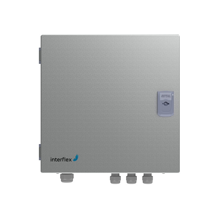 Fronansicht IF-Verteiler Spannungsversorgung