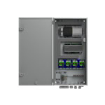 Vooraanzicht van de IF-distributeur voor maximaal 4 deuren