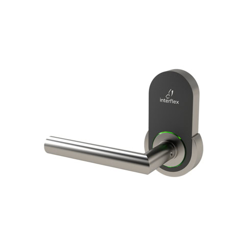 Halb-Seitenansicht elektronischer L-Türdrücker IF-271 Door Handle