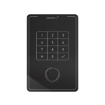 Frontansicht Zutrittsterminal IF-801 in schwarz