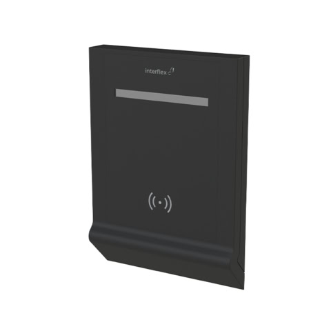 Halb-Seitenansicht Terminal für Zutrittskontrolle IF-810