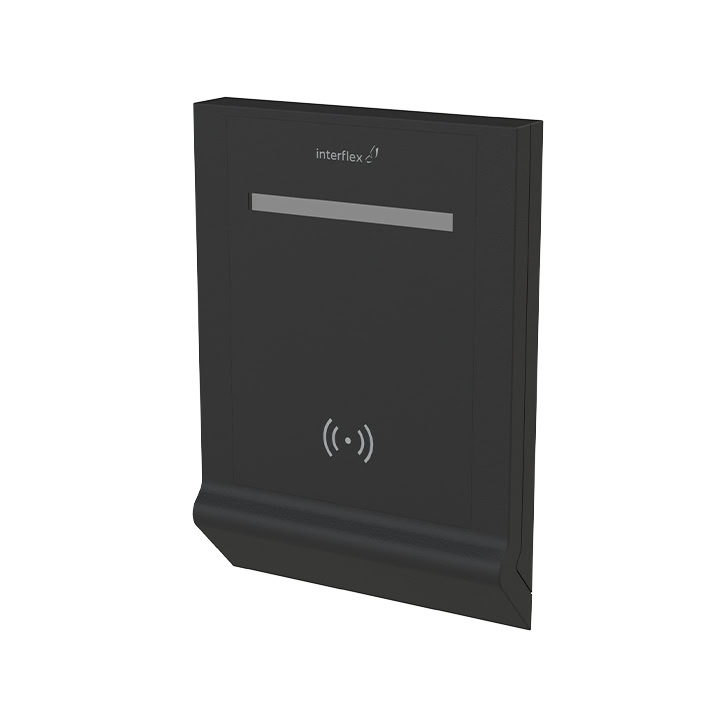 Halb-Seitenansicht Terminal für Zutrittskontrolle IF-810