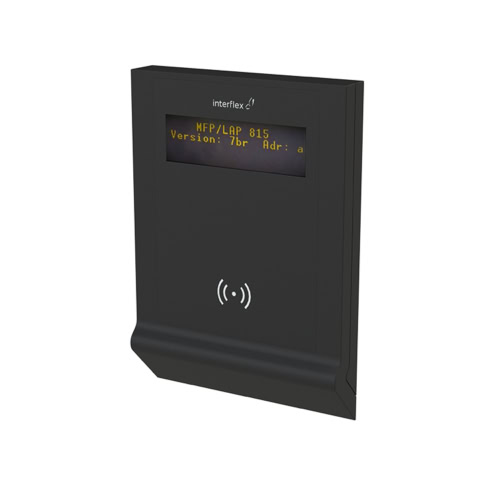 Halb-Seitenansicht Terminal für Zutrittskontrolle IF-812