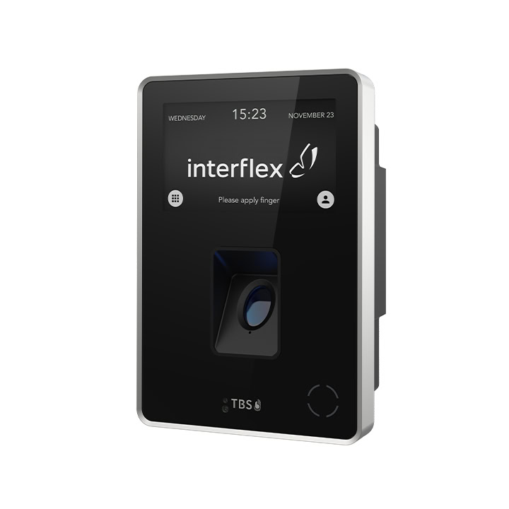 Halb-Seitenansicht Fingerabdruckscanner TBS 2D IRON