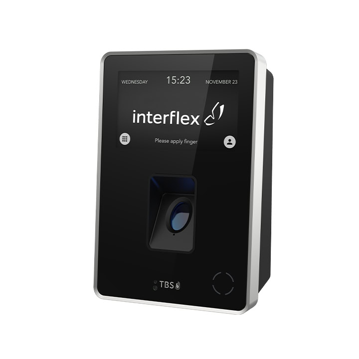 Halb-Seitenansicht Fingerabdruckscanner TBS 2D IRON