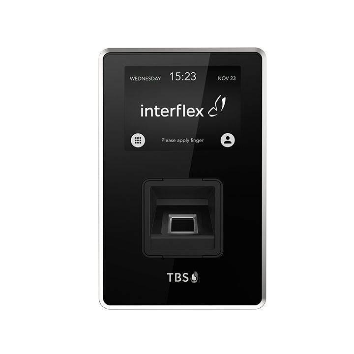 Front view of the fingerprint scanner 2D SENSE