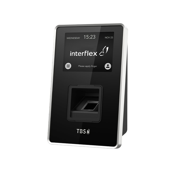 Half side view of the fingerprint scanner TBS 2D SENSE