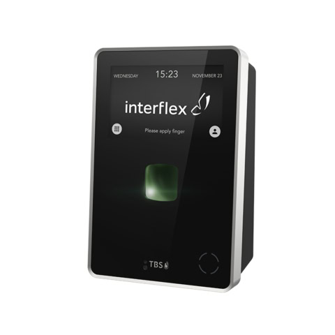 Halb-Seitenansicht Fingerabdruck­scanner TBS 3D AIR