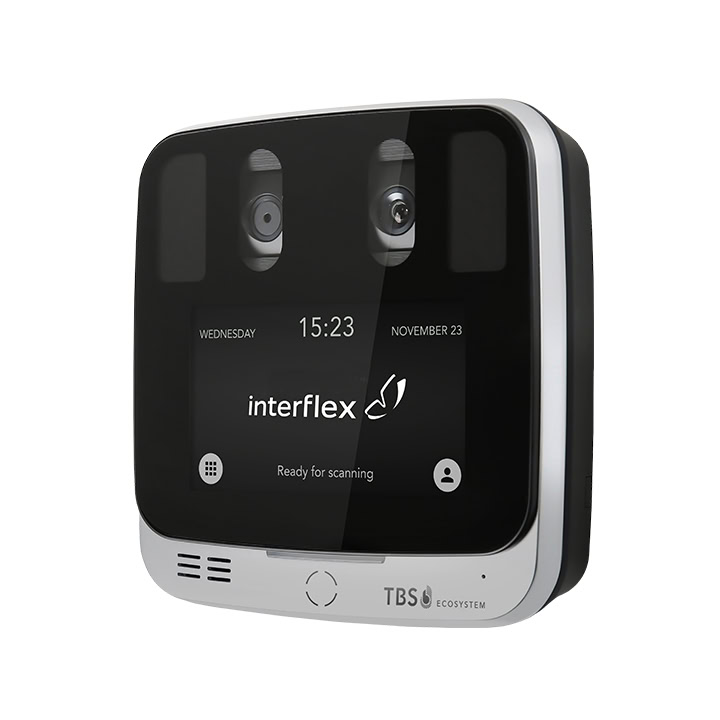 Halb-Seitenansicht Iris-Scanner TBS 3D LIGHT