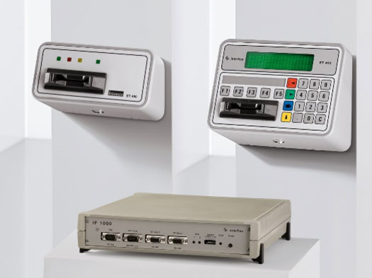 TC 1000 met terminalfamilie ET 490 tot ET 494 van Interflex